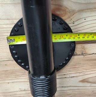 Hand Forged Black Metal Wall Sconce Lighting Fixture
