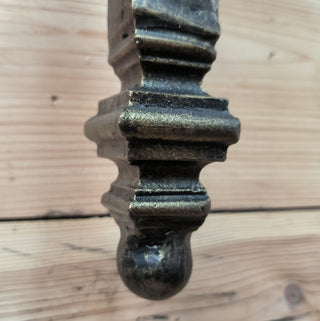 Hand Forged Viking Torch Wall Sconce - Bronze Metal Interior Light