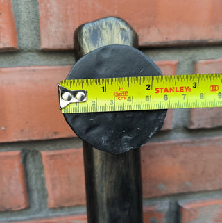 Hand Forged Metal Door Handle: Cafe, Bakery, Barn Door