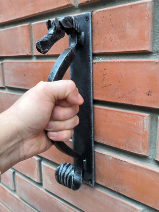 Barn Door Handle Horse. Door handle for the stable.