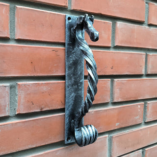 Barn Door Handle Horse. Door handle for the stable.