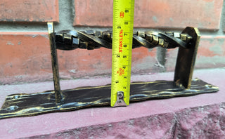 Hand Forged Wrought Iron Door Handle: Barn Door Decor