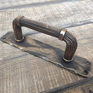 Barn door handle, Metal door handle