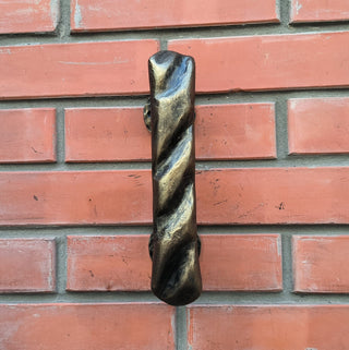 Hand Forged Metal Door Handle: Cafe, Bakery, Barn Door