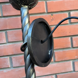 Hand Forged Bronze Wall Sconce: Interior Metal Lighting