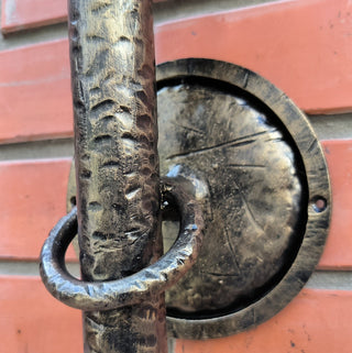 Viking torch light, interior wall light, Metal wall sconce