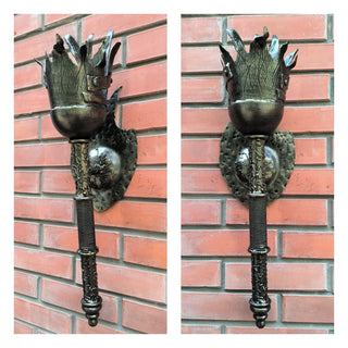 Wall Light, Decorative light, Accent light, wall lantern, viking sconce torch