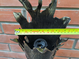 Handmade Forged Wall Light: Medieval Viking Sconce Torch