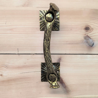 Barn door handle, door handle Branch, Metal door pull