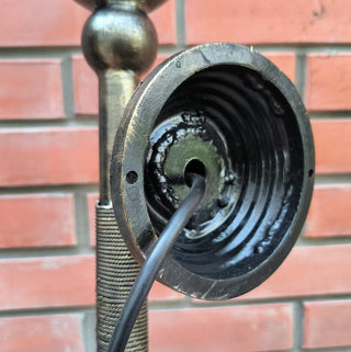 Handmade Forged Bronze Wall Sconce: Accent Light Fixture