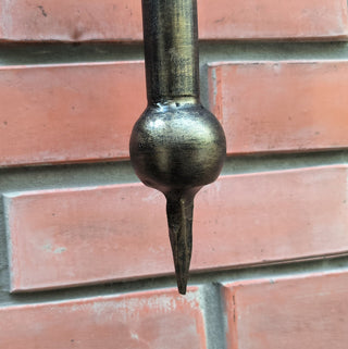 Handmade Forged Bronze Wall Sconce: Accent Light Fixture