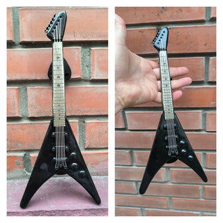 Handcrafted Iron Electric Guitar Door Handle: Music Lover Decor