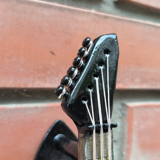 Handcrafted Iron Electric Guitar Door Handle: Music Lover Decor