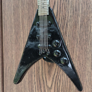 Handcrafted Iron Electric Guitar Door Handle: Music Lover Decor