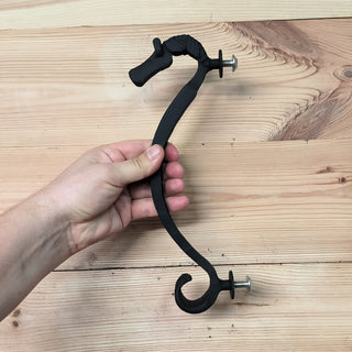 door handle, horse door handle, cabinet handles, metal handle, hand forged handle