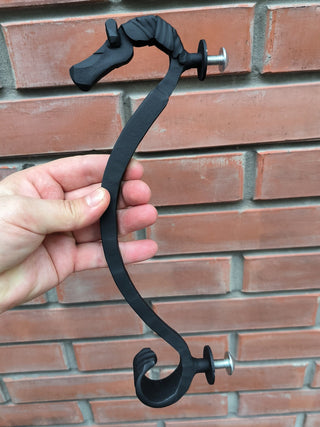 door handle, horse door handle, cabinet handles, metal handle, hand forged handle