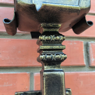 Hand Forged Medieval Wall Light: Viking Sconce Torch
