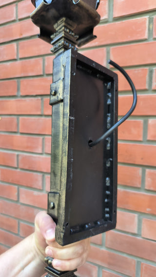 Hand Forged Medieval Wall Light: Viking Sconce Torch