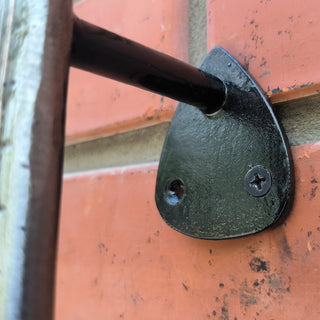 Handcrafted Guitar Door Handle: Musical Instrument Iron Door Pull