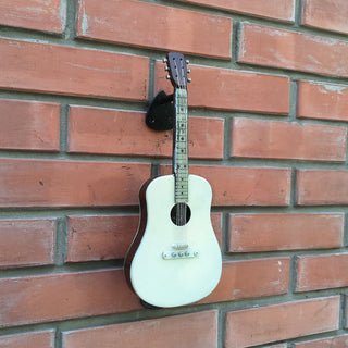 Handcrafted Guitar Door Handle: Musical Instrument Iron Door Pull