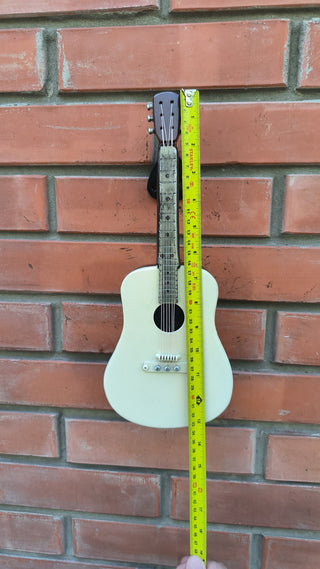 Handcrafted Guitar Door Handle: Musical Instrument Iron Door Pull