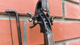 Door Handle, Violin, Musical Style decor, Metal Violin, Wrought Iron Door Handle, Hand Forged Violin Door Handle, Bronze Finish