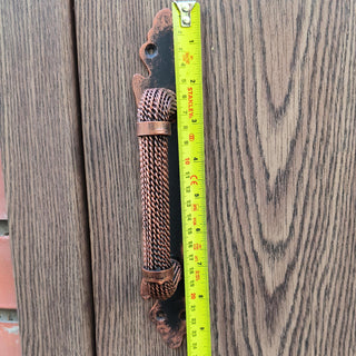 Hand Forged Wrought Iron Door Handle: Barn Door Decor
