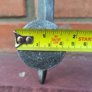 Hand-Forged Scissors Door Handle: Silver Iron Barbershop Decor