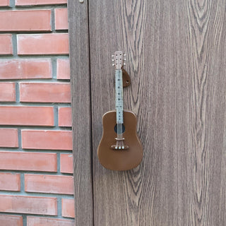 Handcrafted Guitar Door Handle: Musical Instrument Iron Door Pull
