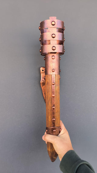 Viking style wall sconces torches, Medieval light fixtures, four finishes available