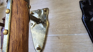 Viking style wall sconces torches, Medieval light fixtures, four finishes available