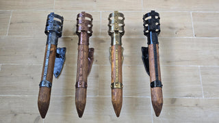 Viking style wall sconces torches, Medieval light fixtures, four finishes available