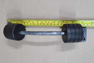 Front door handle Sports Barbell Gym door handle A weightlifting barbell handle