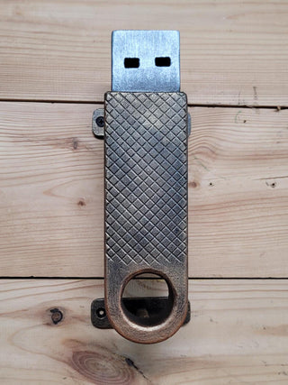 Door pull Flash drive. Memory stick. Unique door handle design