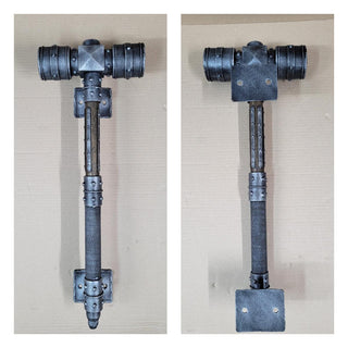 Door handle, Large Hammer, door pull, metal gate handle, barn door handle