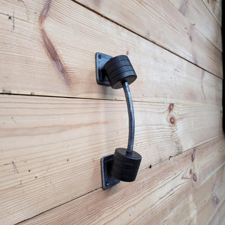 Front door handle Sports Barbell Gym door handle A weightlifting barbell handle