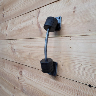 Front door handle Sports Barbell Gym door handle A weightlifting barbell handle