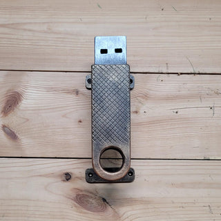 Door pull Flash drive. Memory stick. Unique door handle design