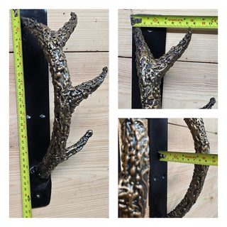 Door handles antlers, Unique handcrafted door handle, Front door decor, Barn Door Handle