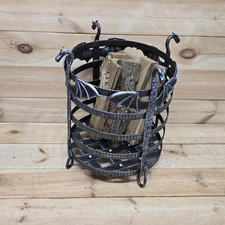 Fire Wood holder Dragons, Firewood storage, firewood basket