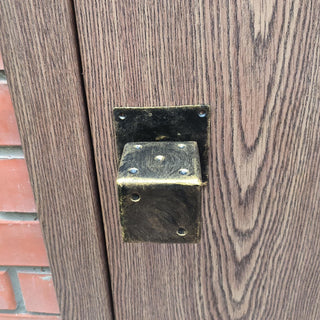 Cube, Dice, Door handle, Metal door pull, Barn door handle