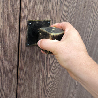 Cube, Dice, Door handle, Metal door pull, Barn door handle