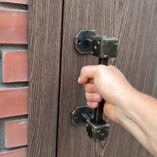Door handle, Cube, Dice, Door pull, Metal handle, Barn door handle