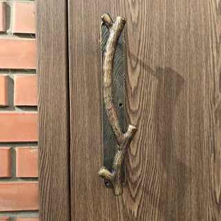 Door Handle A branch , Barn Door Handle