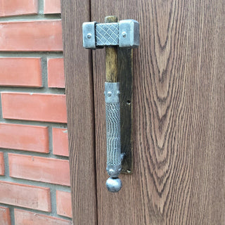 Door handle, Hammer, door pull, metal gate handle, barn door handle