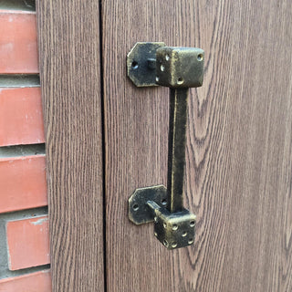 Door handle, Cube, Dice, Door pull, Metal handle, Barn door handle