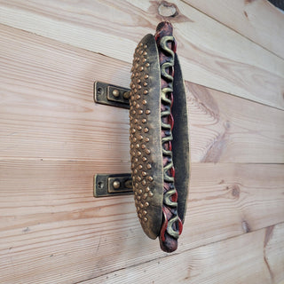 Hot Dog Door Handle - Retro Diner Style Iron Pull, Vintage Restaurant Door Decor, Metal Door Handle