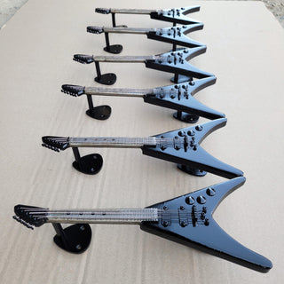 Handcrafted Iron Electric Guitar Door Handle: Music Lover Decor