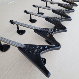 Handcrafted Iron Electric Guitar Door Handle: Music Lover Decor