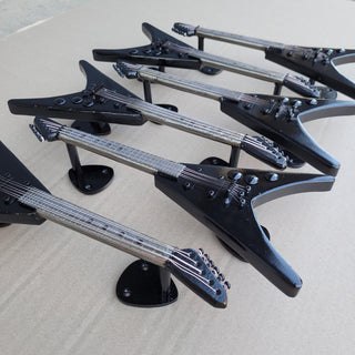 Handcrafted Iron Electric Guitar Door Handle: Music Lover Decor